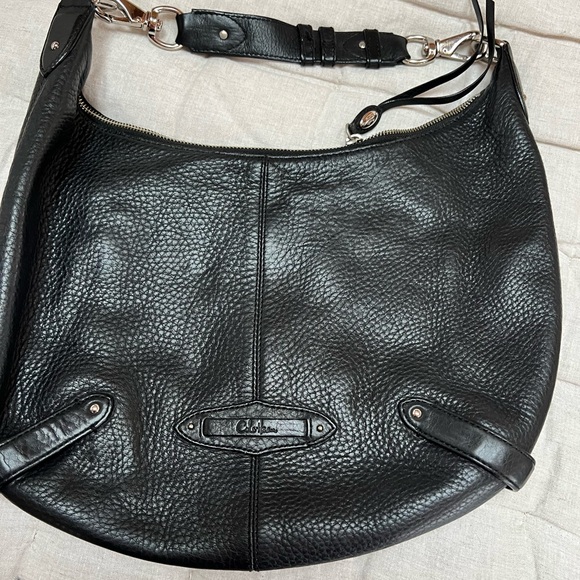 Cole Haan 
Black Leather Hobo Bag - Picture 1 of 5